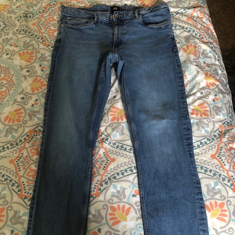 H&M size 36 straight denim